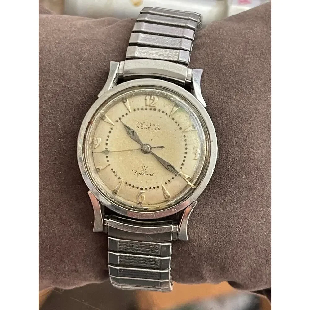 Vintage Wyler Incaflex Automatic Swiss Men’s Wristwatch